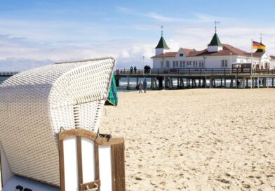 Seebad Ahlbeck erleben und entdecken, Strandkorb, Strand, Ostsee, Seebrücke, Insel Usedom